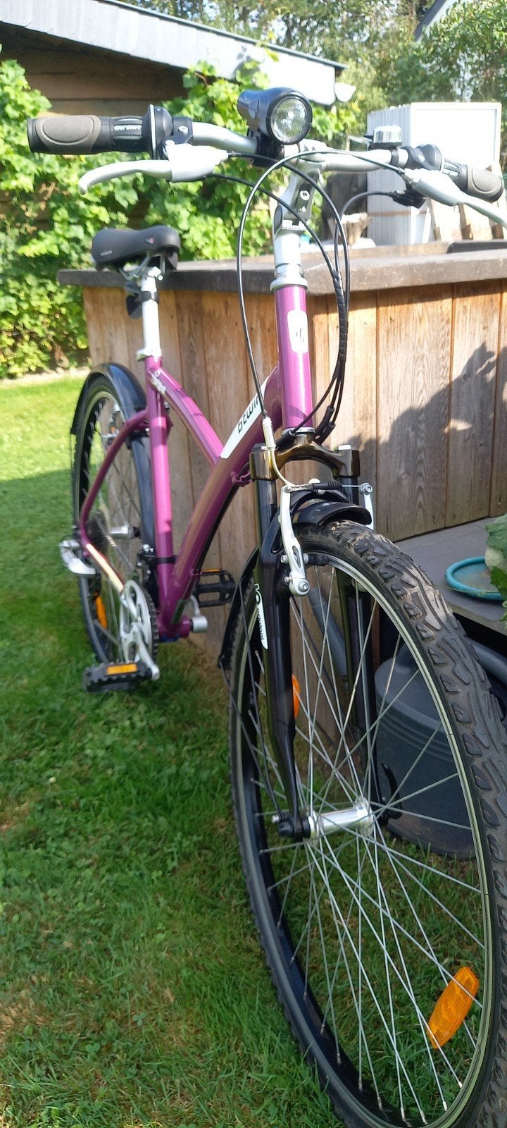 Prachtige Btwin uniseks fiets maat L als nieuw!, Versnellingen