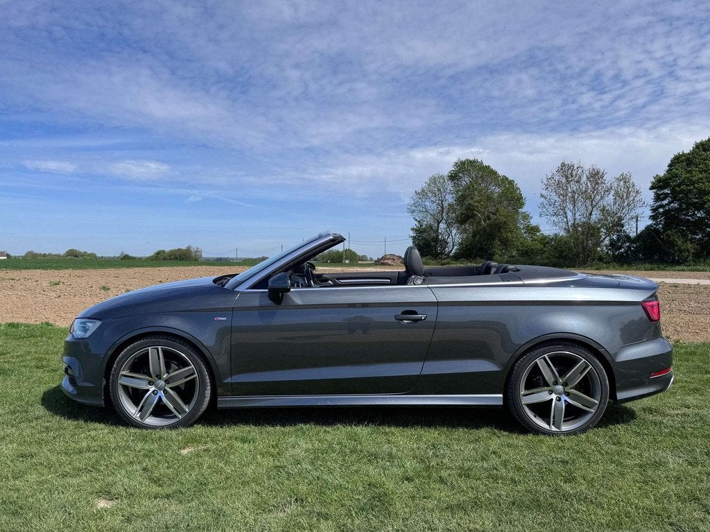 Audi A3 A3 Cabriolet 1.4 TFSI 150 CV S line S tronic, Autos, Argent ou Gris, Achat, Entreprise, Noir
