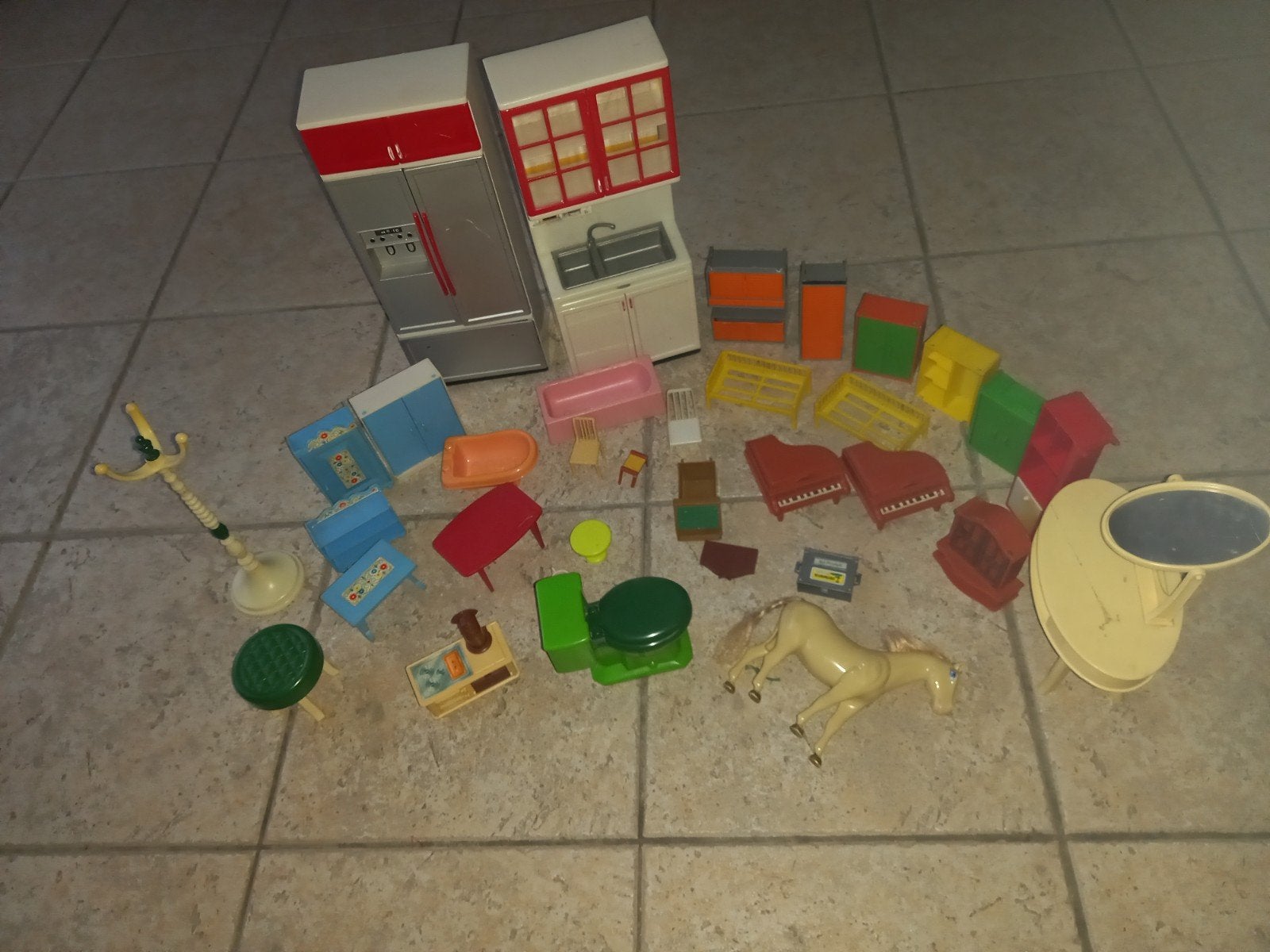 lot jouet poupée vintage, Enlèvement ou Envoi, Poupée