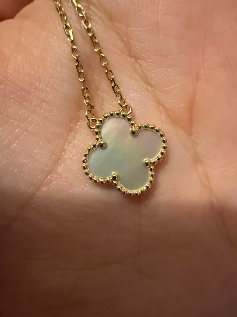 Collier Van Cleef, Comme neuf, Or, Enlèvement, Avec pierre précieuse