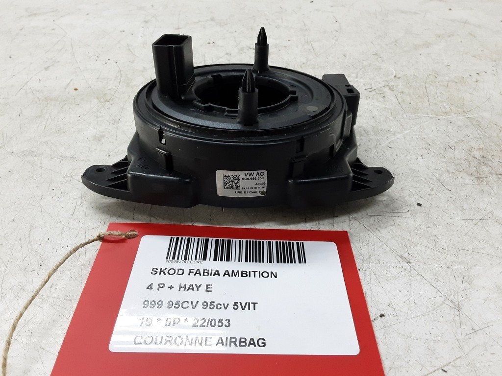 CONTACTEUR TOURNANT Skoda Fabia III (NJ3) (6C0959653), Autos : Pièces & Accessoires, Autres pièces automobiles, Skoda, Utilisé
