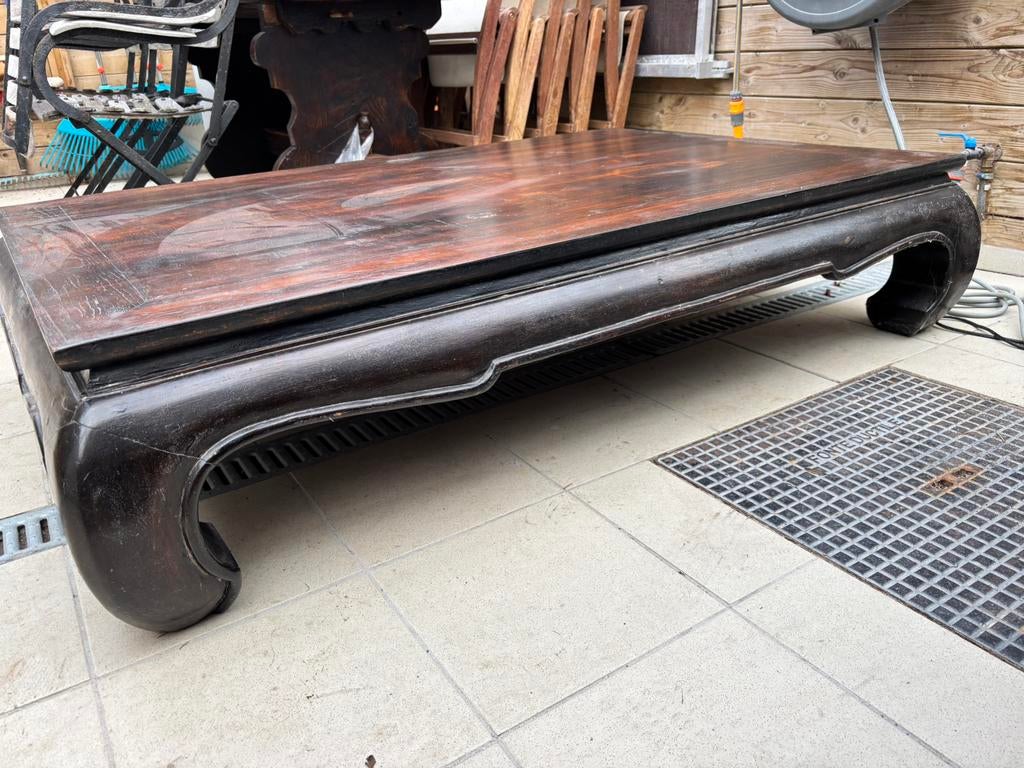 Oosterse Salontafel, Ophalen