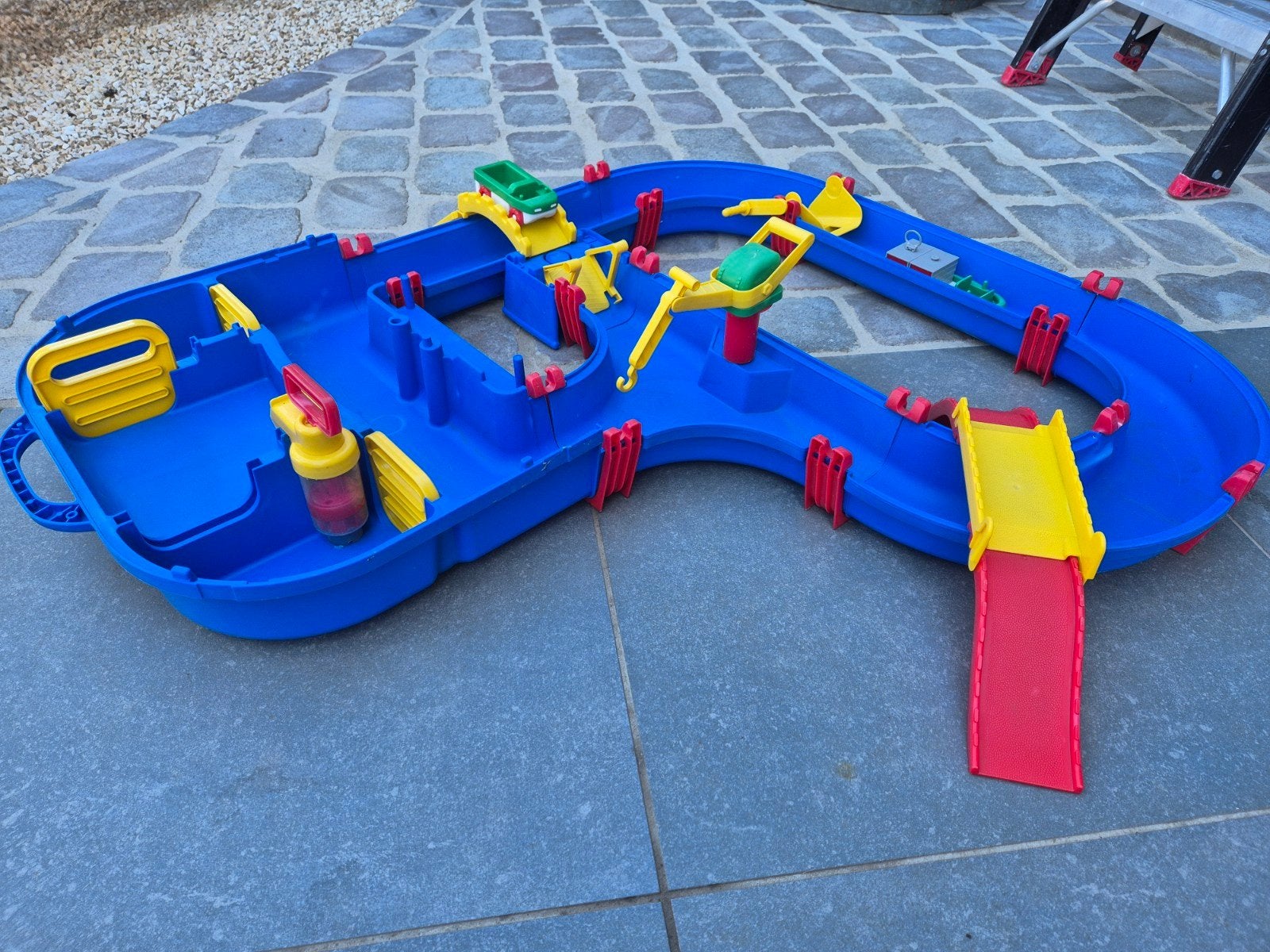 Aquaplay watercircuit, Enlèvement