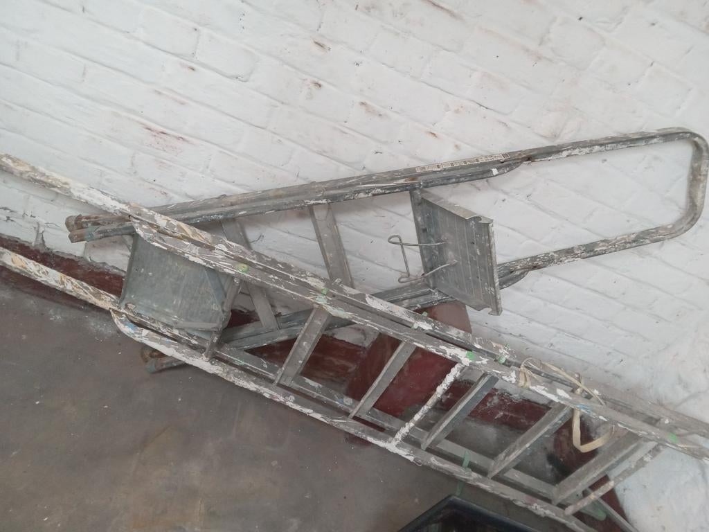 2 echelles, Bricolage & Construction, Échelles & Escaliers, Enlèvement ou Envoi