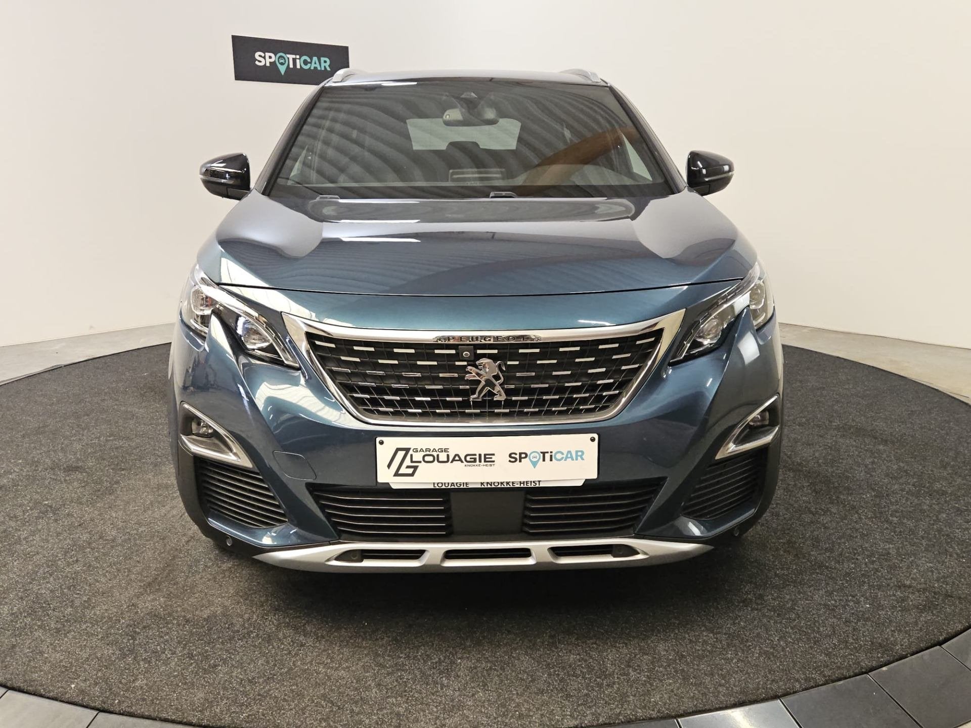 Peugeot 5008 1.2 GT Line manueel - 5 zit (bj 2019), Gebruikt, Euro 6, Grijs, Onderhoudsboekje