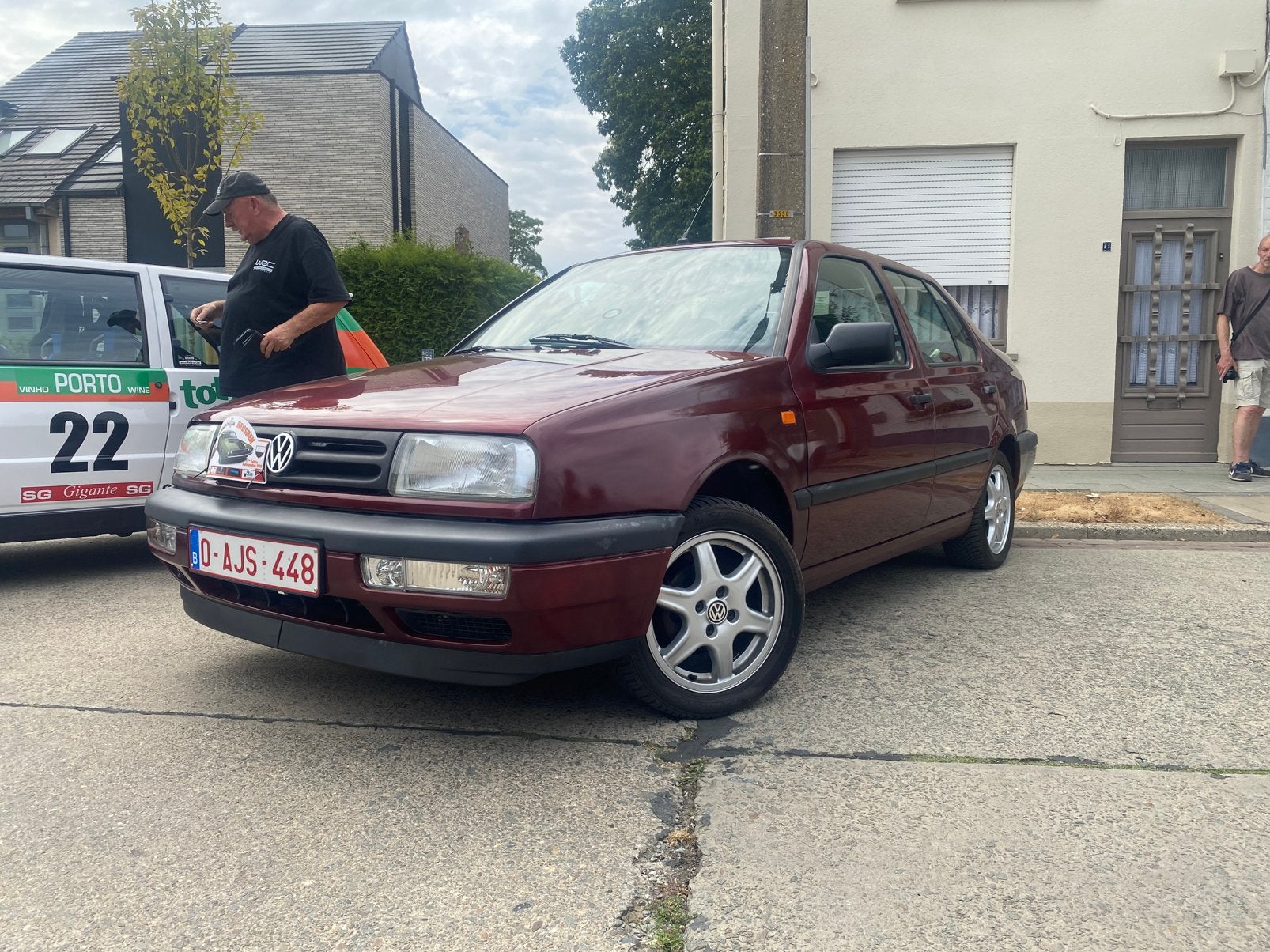 Volkswagen Vento 1.8 benzine – 1994 – 114.500 km, Handgeschakeld, Particulier, Vento, Rood
