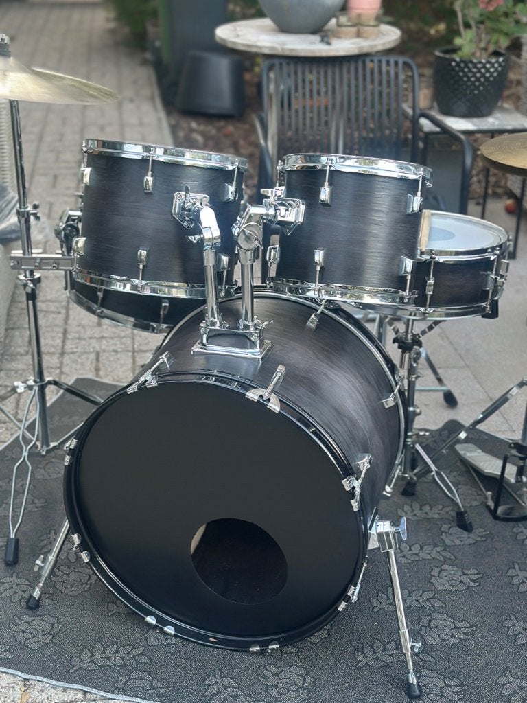 Custom handmade top drumstel -  hybride - zeer compleet, Ophalen, Zo goed als nieuw, Overige merken