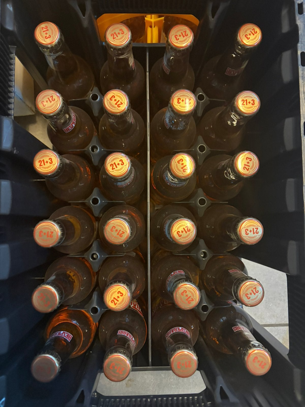 10 bac de boissons, Enlèvement