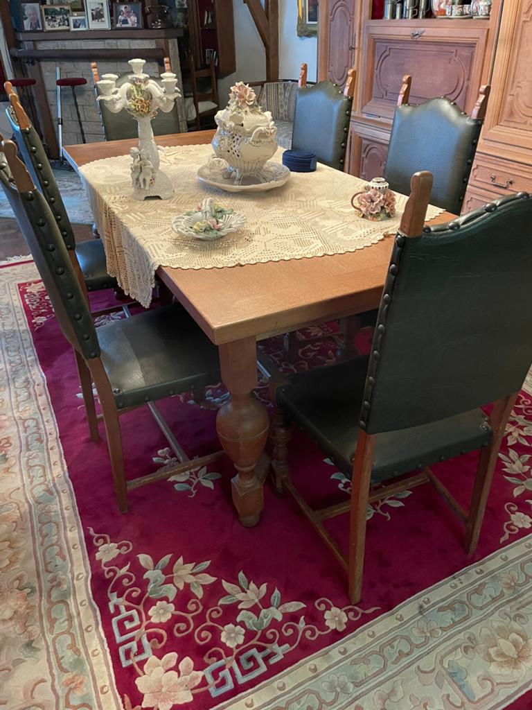 Table en chêne, Antiquités & Art, Enlèvement