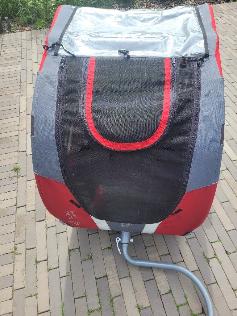 fietskar hond Dutchdog doggyride, Fietsen en Brommers, Fietsaccessoires | Aanhangwagens en Karren, Ophalen, Gebruikt, Opvouwbaar