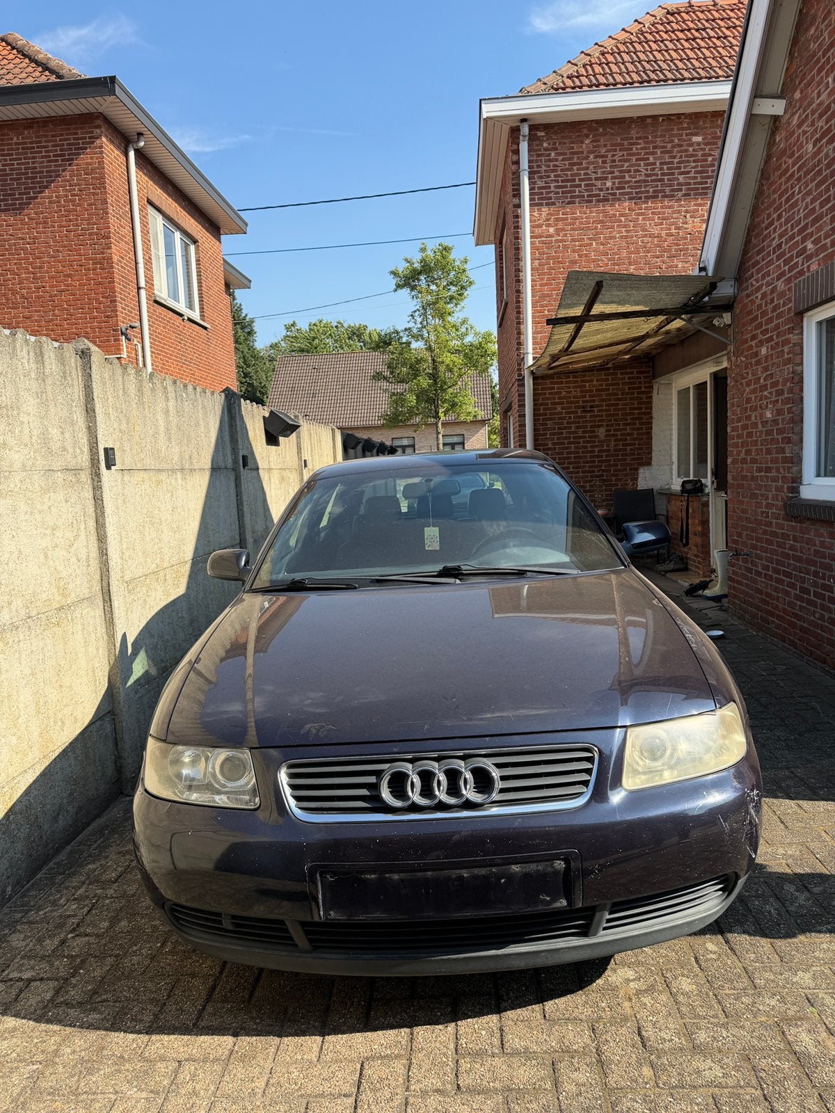Audi a3 1.9 tdi, Auto's, Audi, Voorwielaandrijving, Zwart, 4 cilinders, Blauw