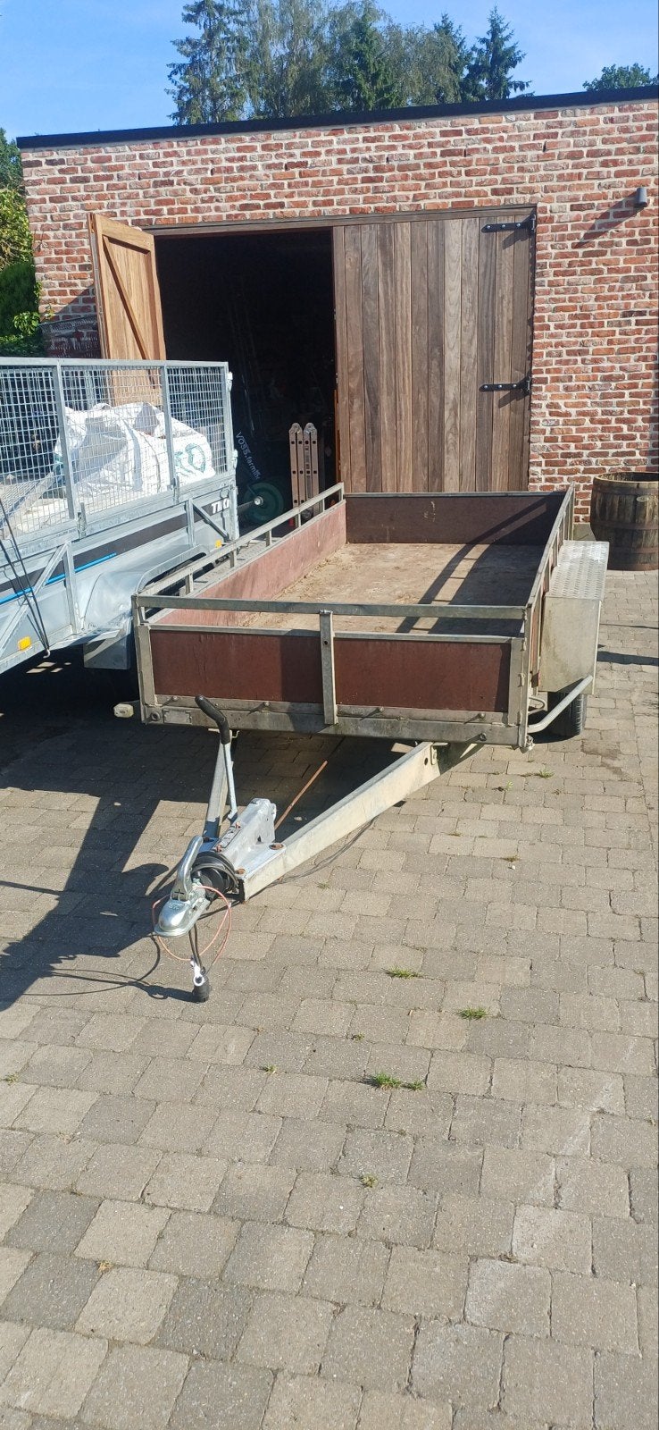 aanhangwagen bw trailer 1.500 kilo, Auto diversen, Aanhangers en Bagagewagens, Ophalen, Gebruikt