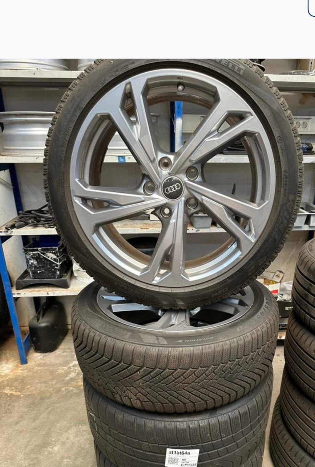 Winterset audi etron gt rs pirelli, Ophalen, Winterbanden, Velg(en)