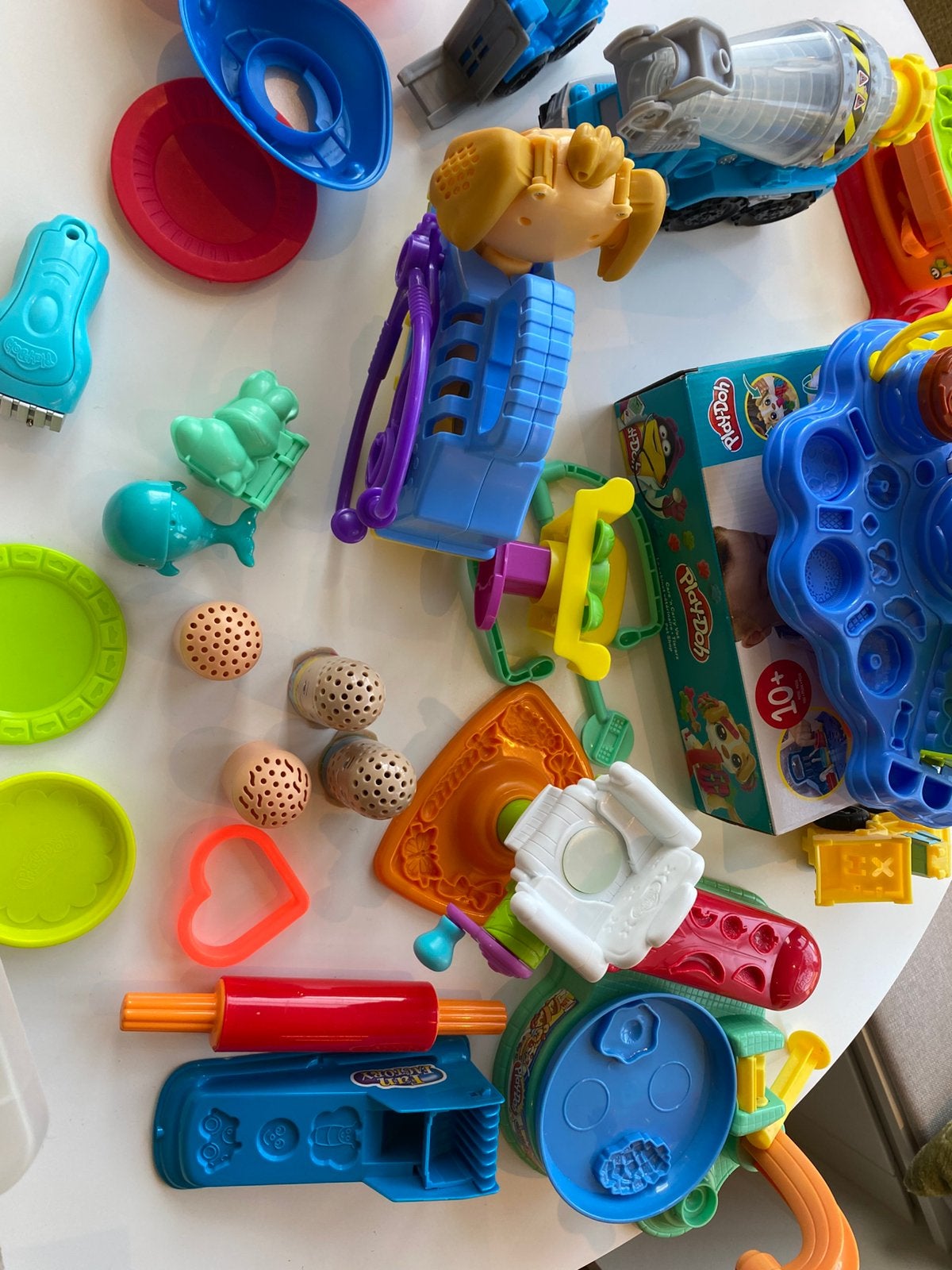 Grote set met play-doh plasticine, Ophalen, Gebruikt