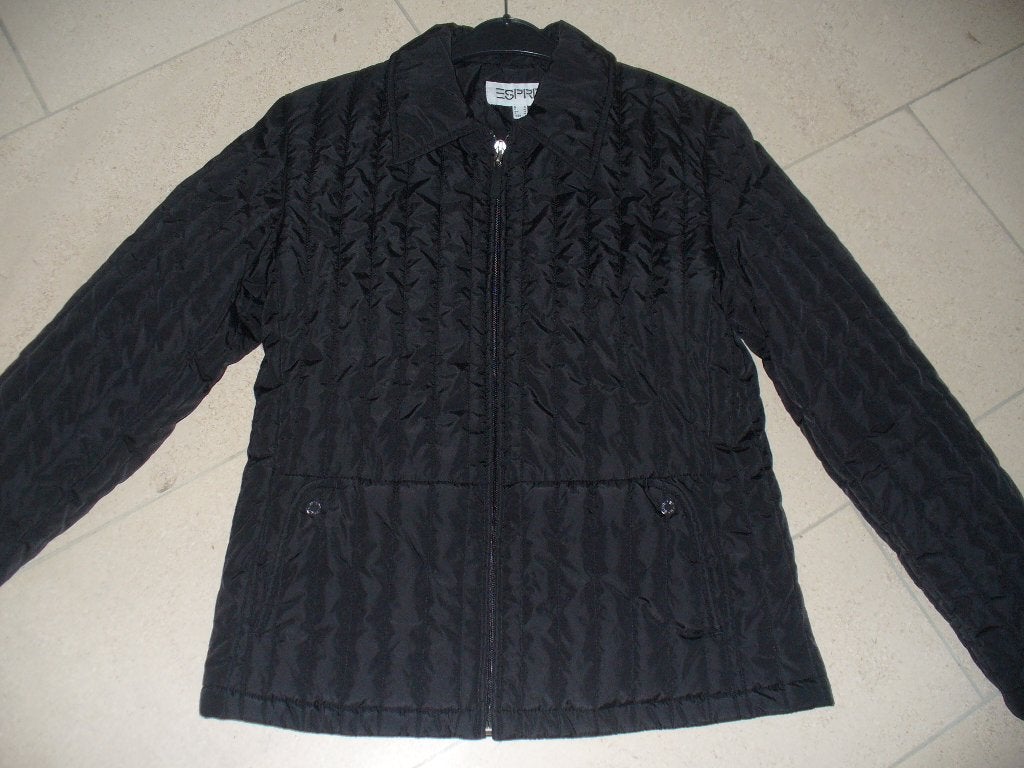 Zwarte jas Esprit maat S, Kleding | Dames, Zwart, Ophalen of Verzenden, Zo goed als nieuw, Maat 36 (S)