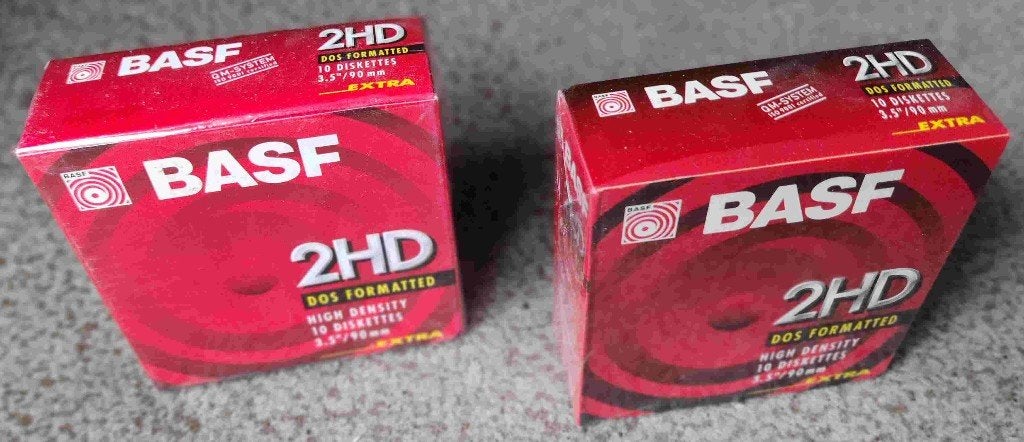 Diskettes 2HD DOS Formatted 3.5", Computers en Software, Ophalen, Nieuw