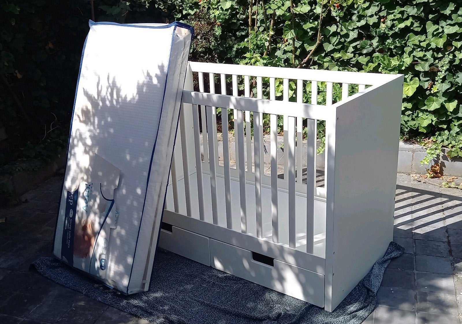 lit bébé, Enfants & Bébés, Chambre d'enfant | Lits, Matelas, 70 à 85 cm, Enlèvement, Utilisé