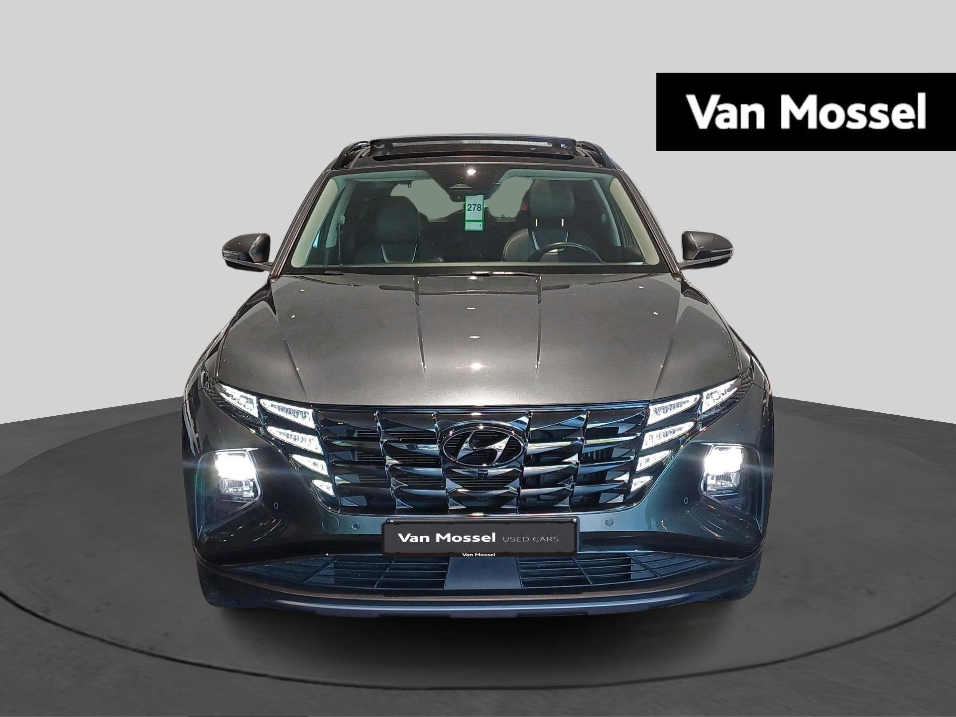 Hyundai Tucson 1.6 T-GDi Hybrid Shine Sensation, Autos, Entreprise, Carnet d'entretien, 1650 kg, Volant multifonction