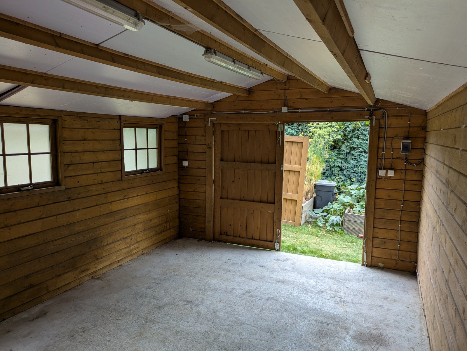 Cabane en rondins pour maison de jardin 365x545, 200 à 400 cm, Enlèvement, 500 cm ou plus, Abri de jardin