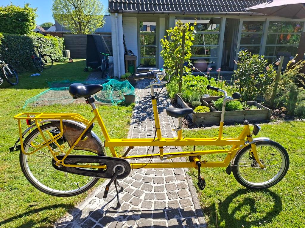 Ouder kind tandem Onderwater fiets, Fietsen en Brommers, Fietsen | Tandems, Ophalen