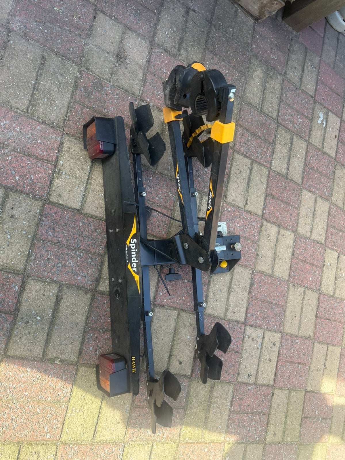 Fietsendrager, Ophalen, 2 fietsen, Gebruikt, Trekhaakdrager
