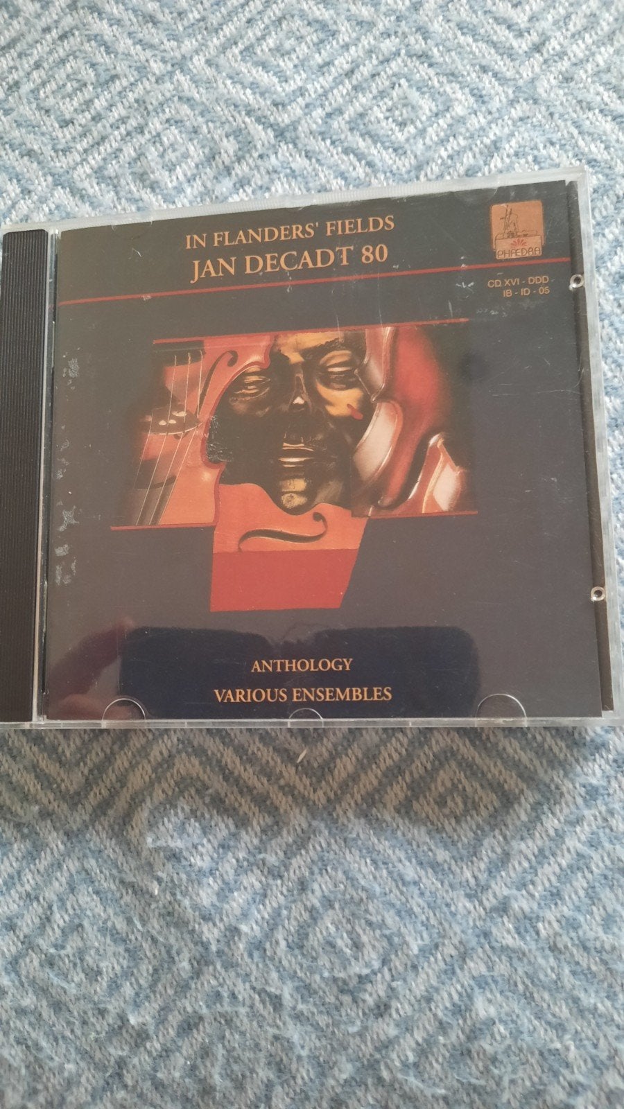 In Flanders Fields JAN DECADT 80 (CD), Enlèvement ou Envoi, Comme neuf, Musique de chambre