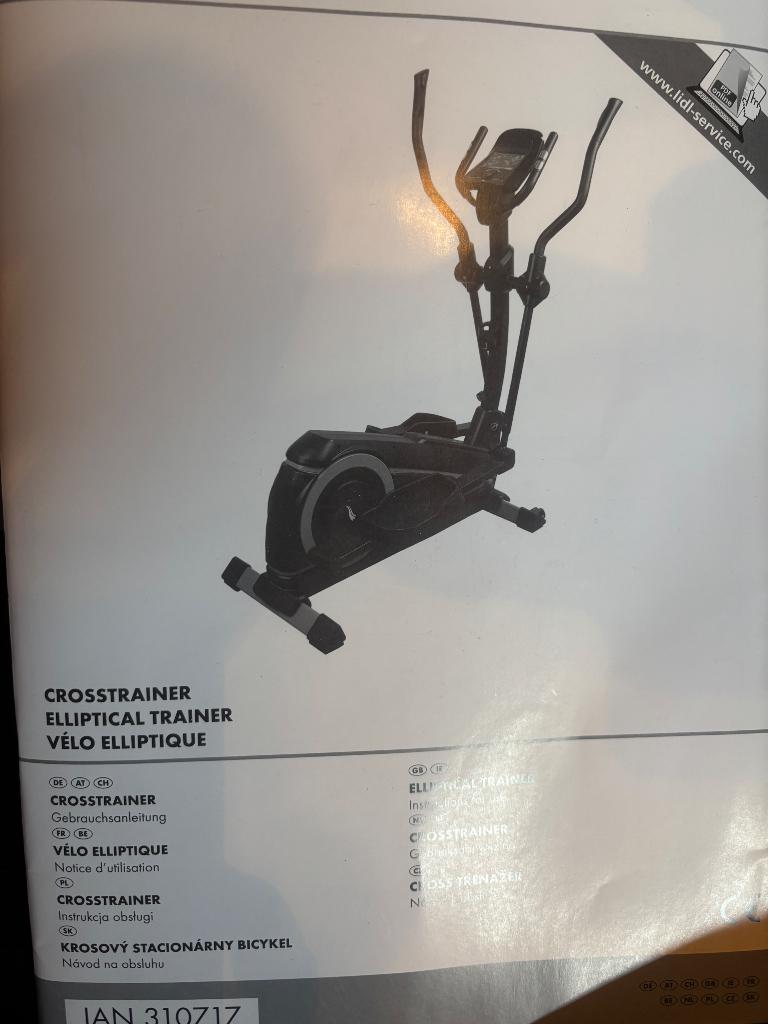 Vélo Elliptique, Enlèvement, Comme neuf, Bras, Vélo elliptique