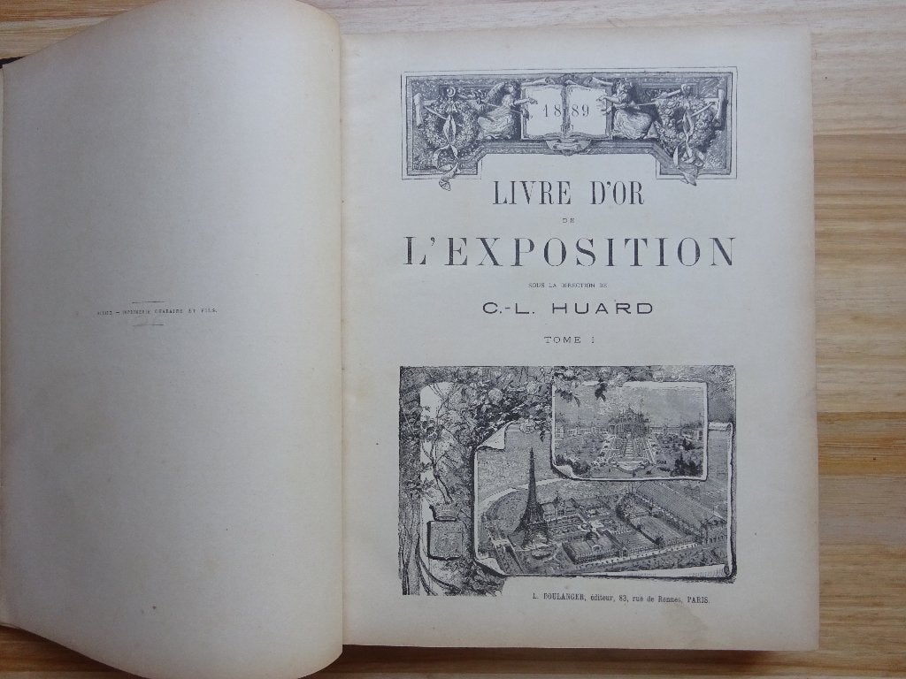 Livre d'or de l'exposition mondiale à Paris 1889, Enlèvement ou Envoi