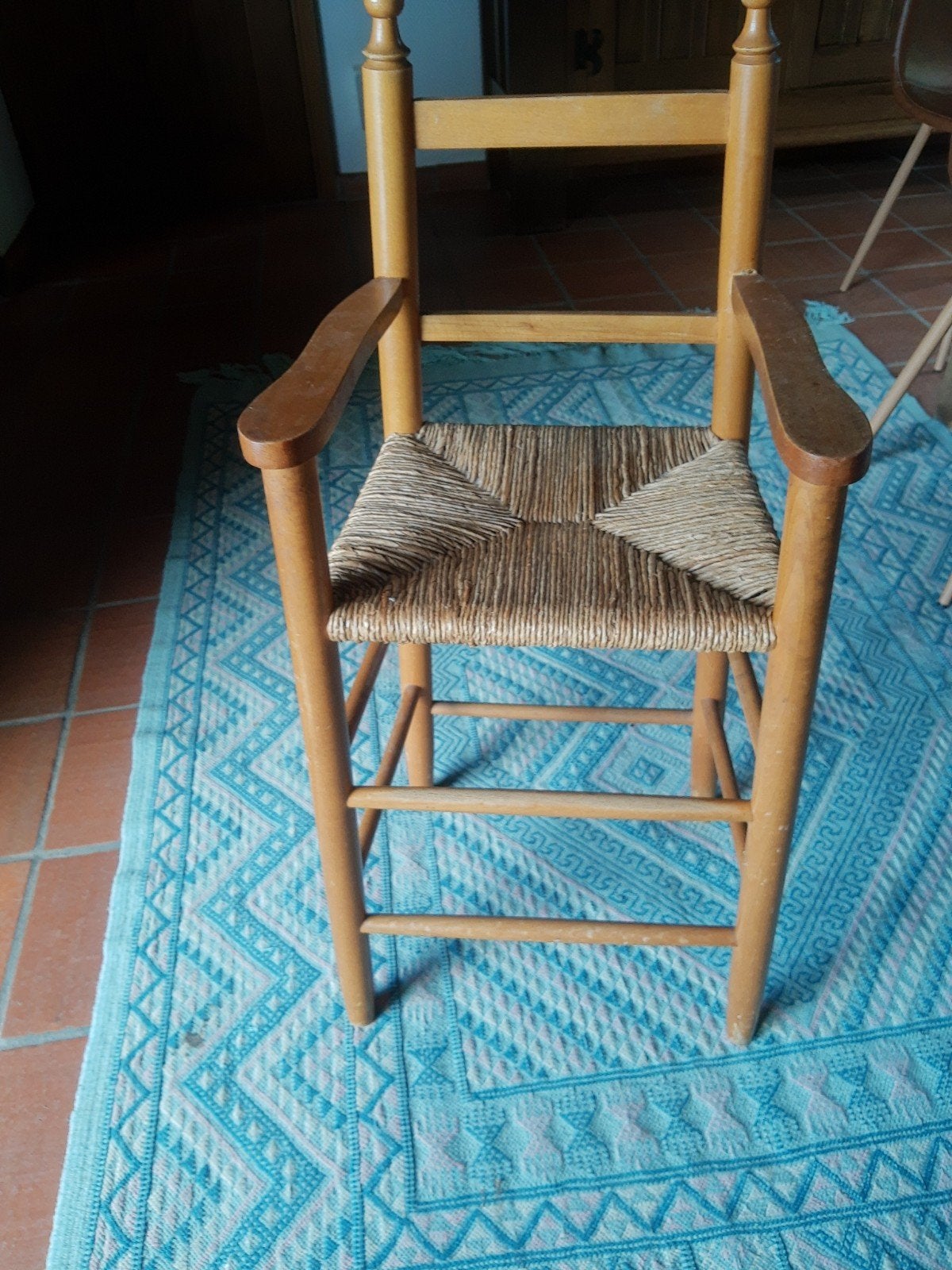 Vintage bijzetstoel, Ophalen