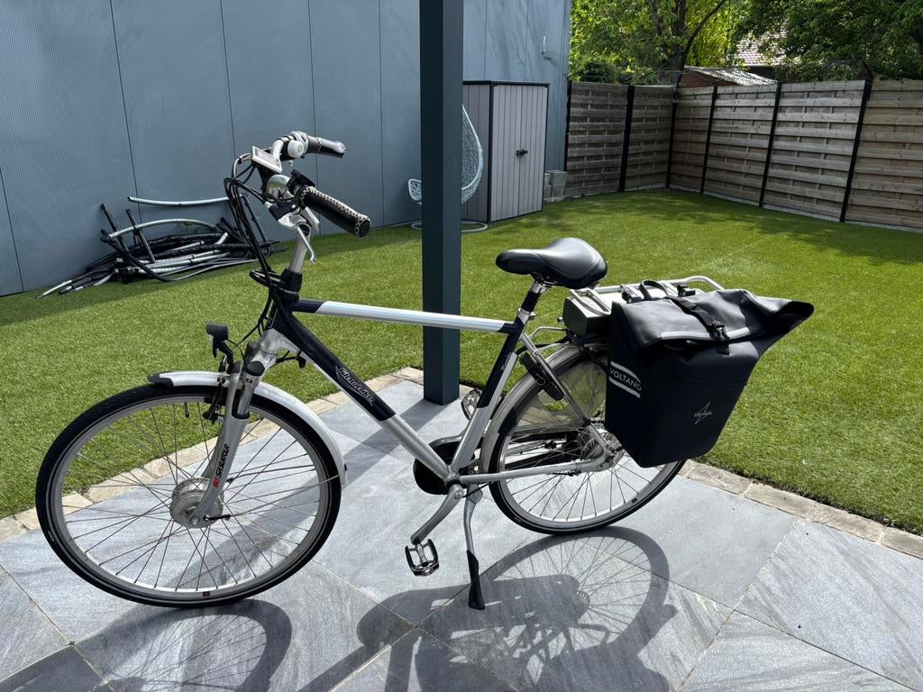 Herenfiets: Electrische fiets Flowbike in goede staat, Ophalen, Gebruikt, 30 tot 50 km per accu, Overige merken
