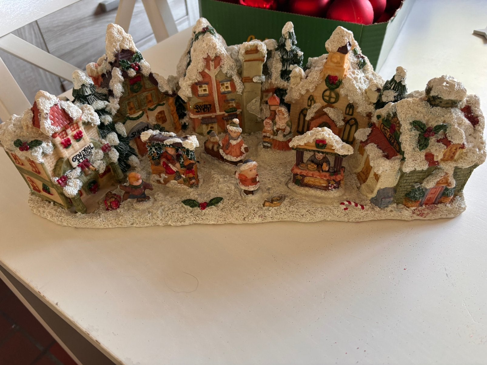 Beeld kerstdorp, Diversen, Ophalen, Gebruikt