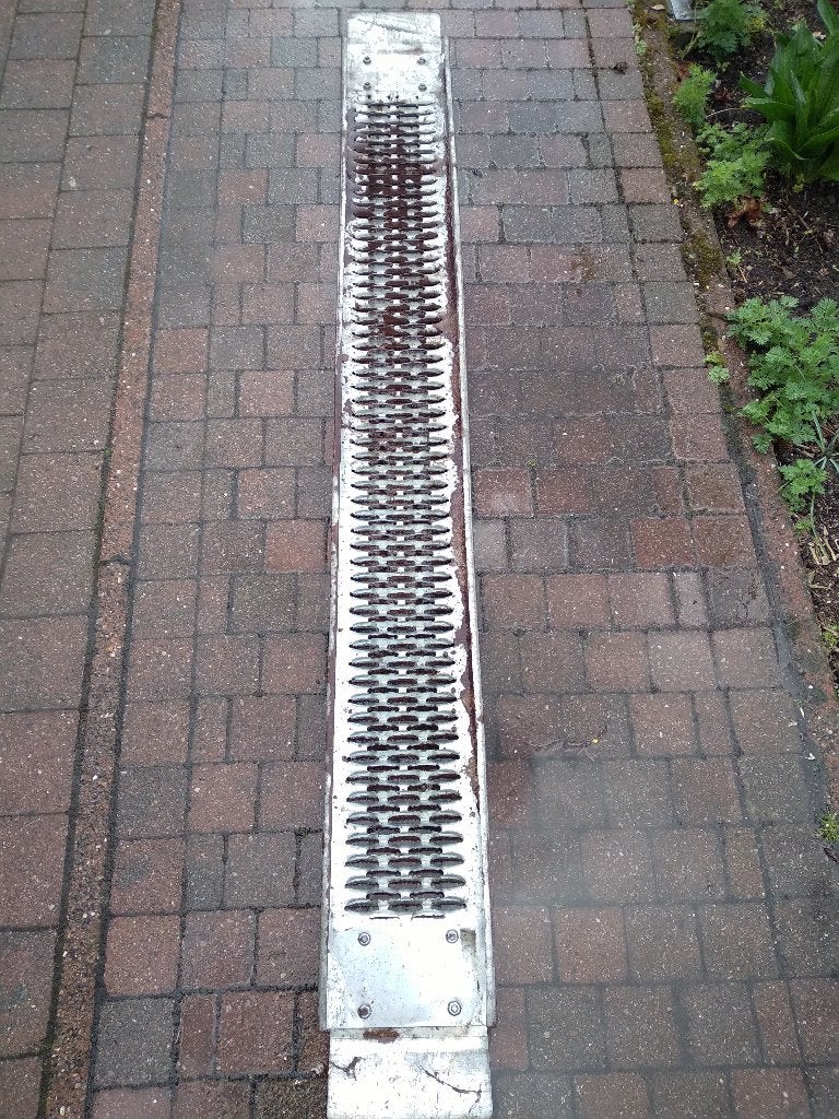 oprijplaat, Doe-het-zelf en Bouw, Ophalen, Gebruikt, IJzer