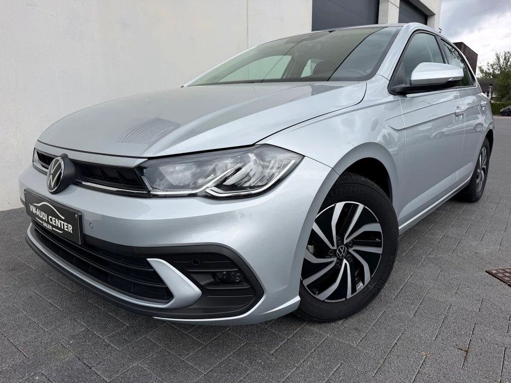 Volkswagen Polo 1.0 TSI 95PK ZILVER - CRUISE CONTROL - APP C, Achat, Euro 6, Entreprise, Noir