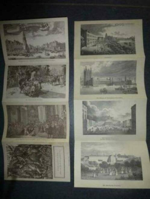 prenten van oude gravures en schilderijen, Enlèvement ou Envoi, Utilisé, Gravure