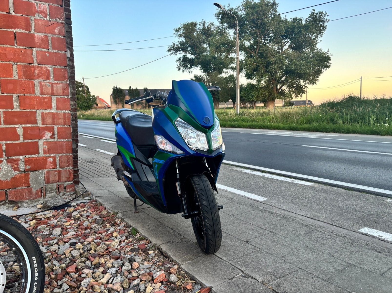Scooter sym jet 14, Ophalen, Gebruikt, Overige modellen, Klasse A (25 km/u)