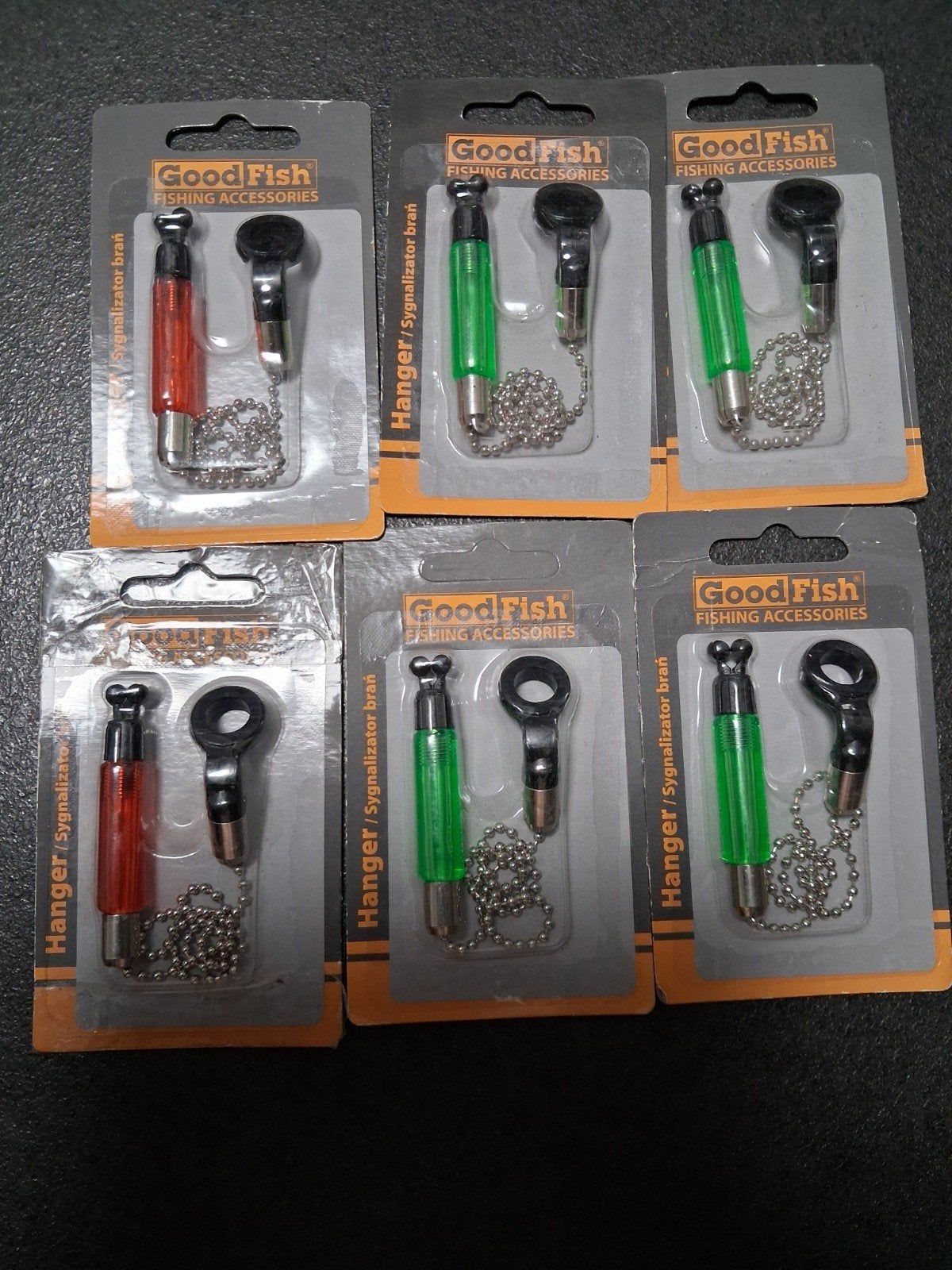6 STUKS KARPER HANGERS GOOD FISH. NIEUW, Ophalen of Verzenden, Nieuw