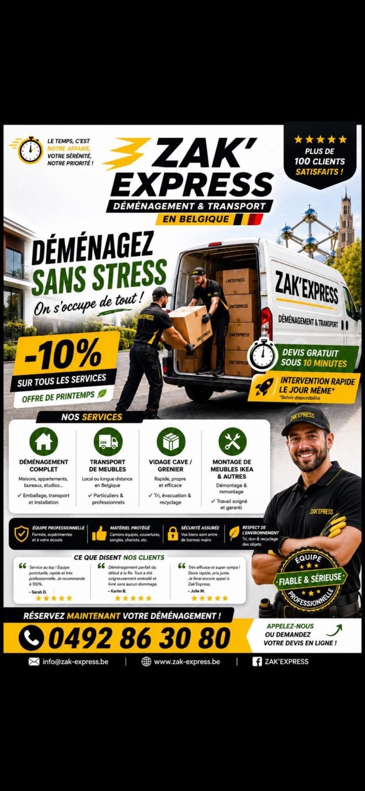 Déménagement livraison vide maison
