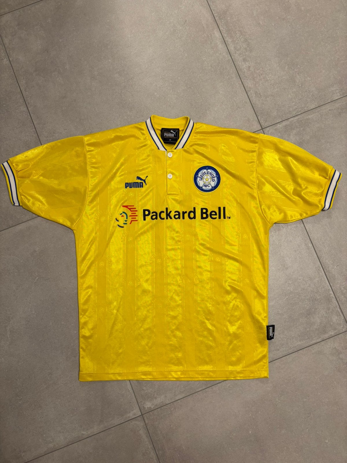 Vintage voetbalshirt Leeds United (‘96-‘98), Ophalen of Verzenden, Zo goed als nieuw