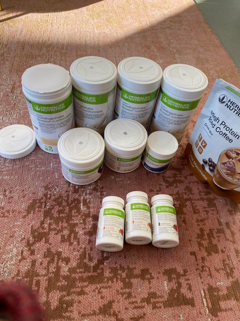 Herbalife nieuw en reeds geopend, Sport en Fitness, Ophalen, Zo goed als nieuw