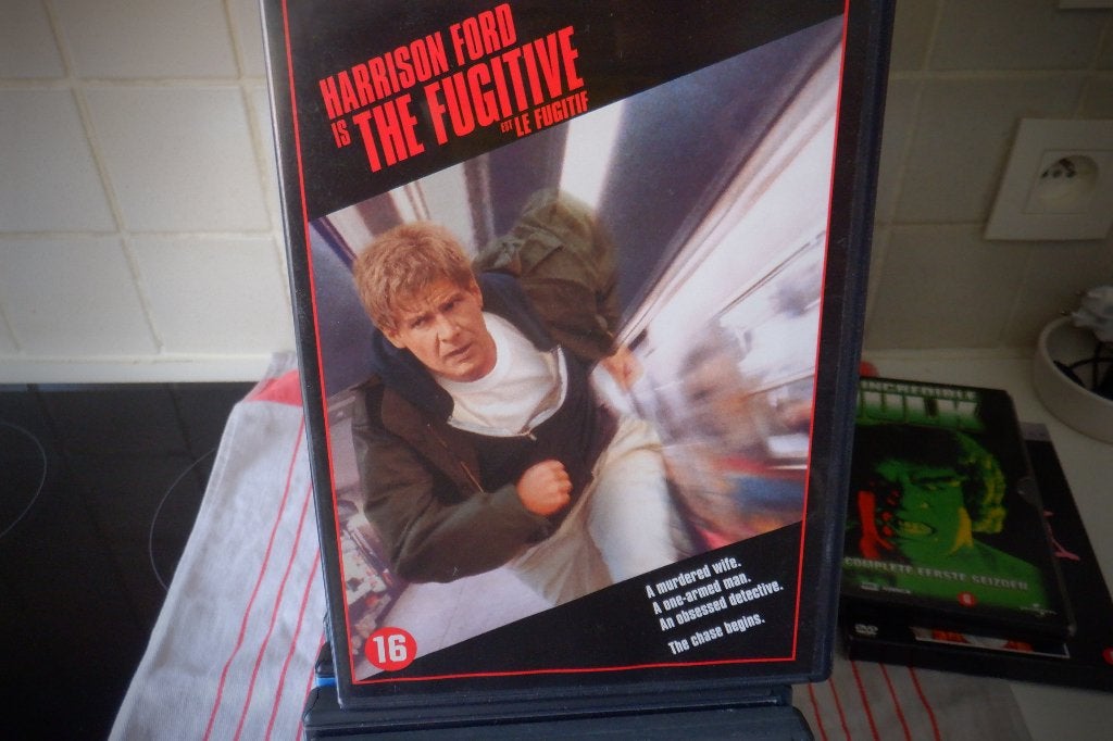 DVD The Fugitive.(Harrison Ford), Vanaf 16 jaar, Verzenden, Zo goed als nieuw, Actiethriller