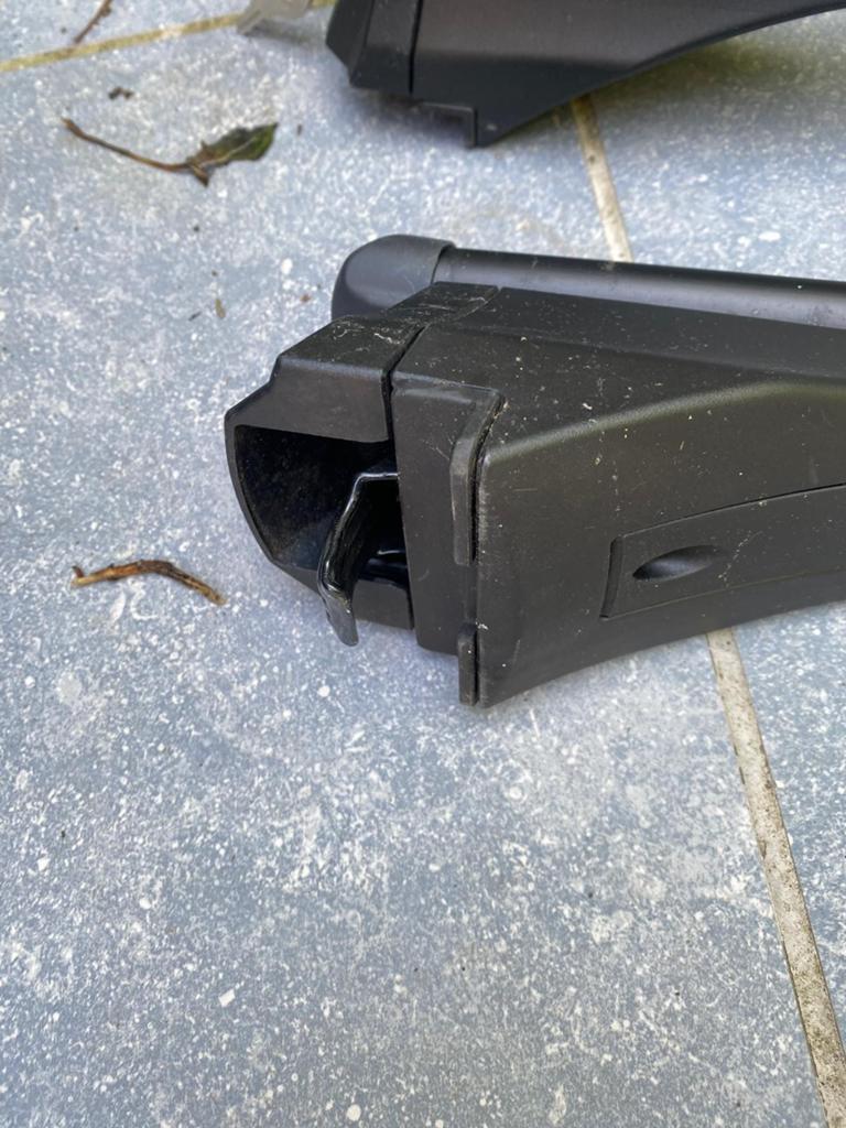 Dakdragers voor gesloten dakrails, Ophalen