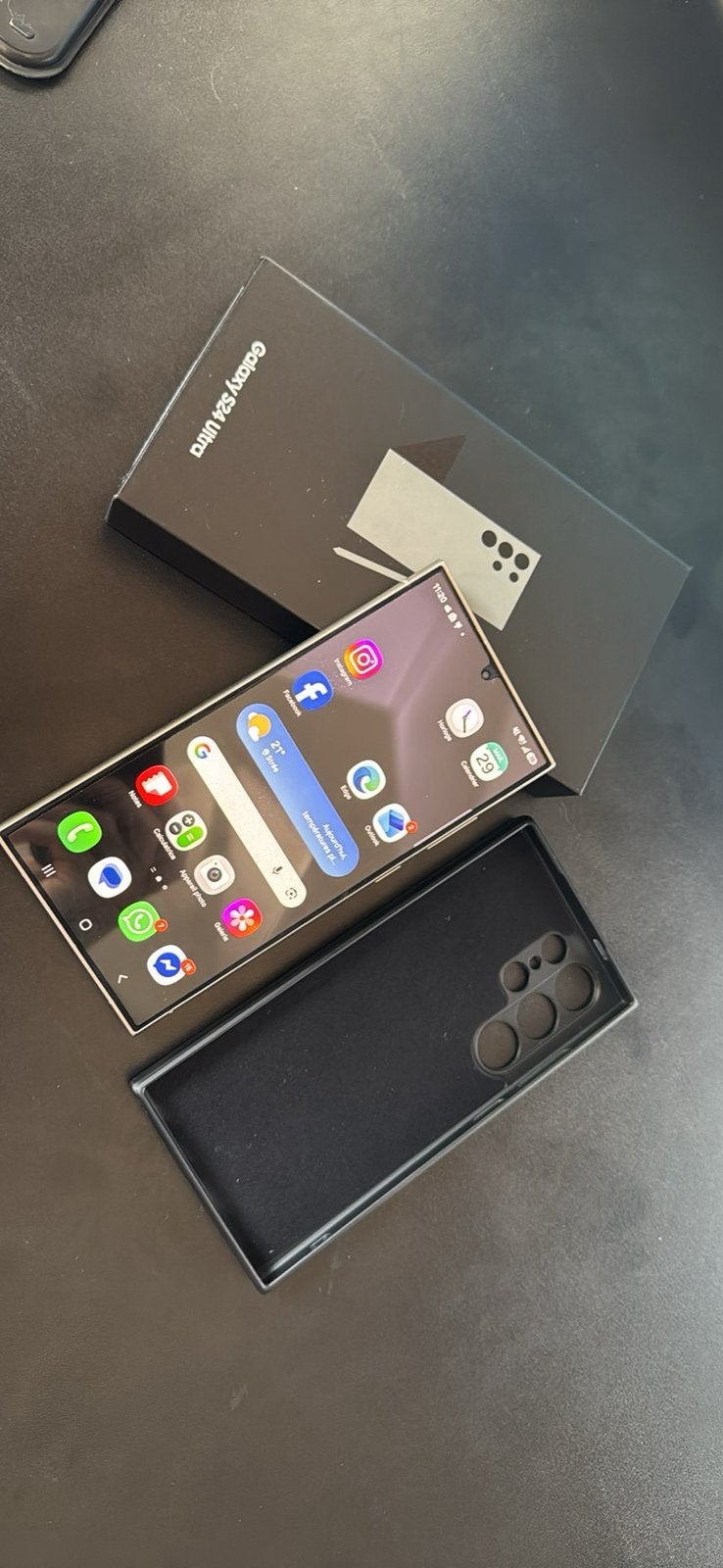Samsung Galaxy S24 Ultra 256 Go – État impeccable – 580 €, Télécoms, Galaxy S24, Comme neuf, Enlèvement, Android OS
