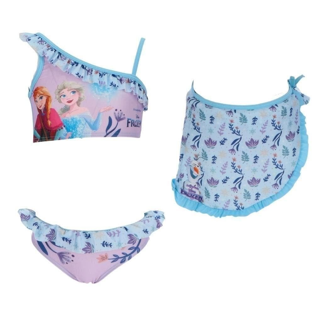 Disney Frozen Bikini met Sarong - Mt 98/104-110/116-122/128, Maat 116, Disney Frozen, Bikiniset, Meisje