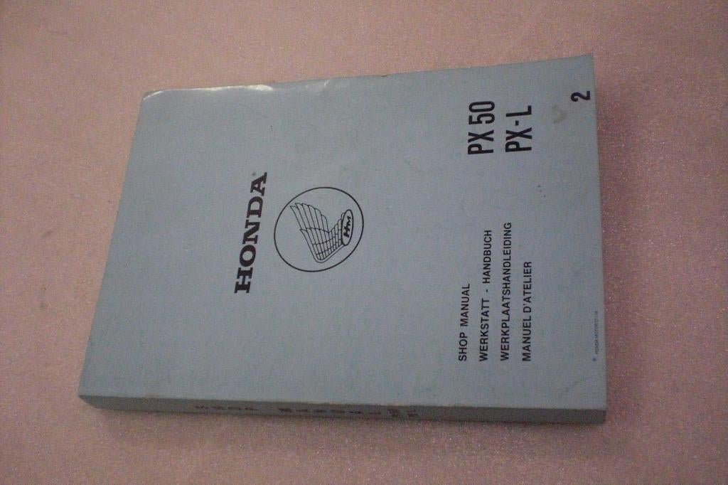 Honda PX PXL 50 shop manual 4-talig 428 blz, Vélos & Vélomoteurs, Enlèvement ou Envoi, Utilisé, Autres types, Honda