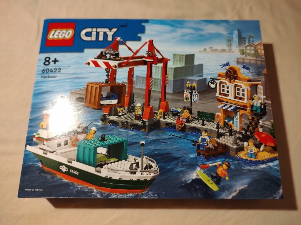 Lego City 60422 – Haven met vrachtschip, City, Lego, Nieuw, Ophalen of Verzenden