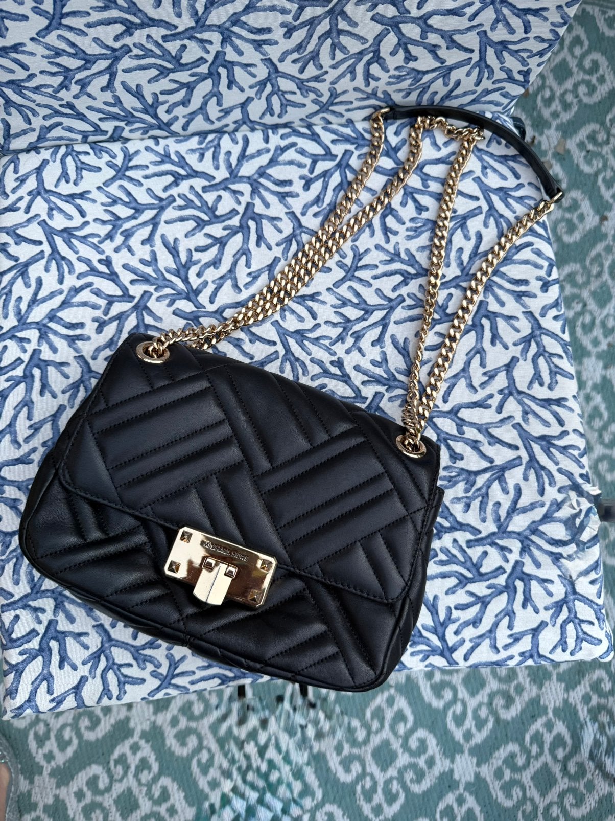 Schouder/crossbody tas leder Michael Kors - nieuwstaat, Handtassen en Accessoires, Tassen | Damestassen, Ophalen of Verzenden