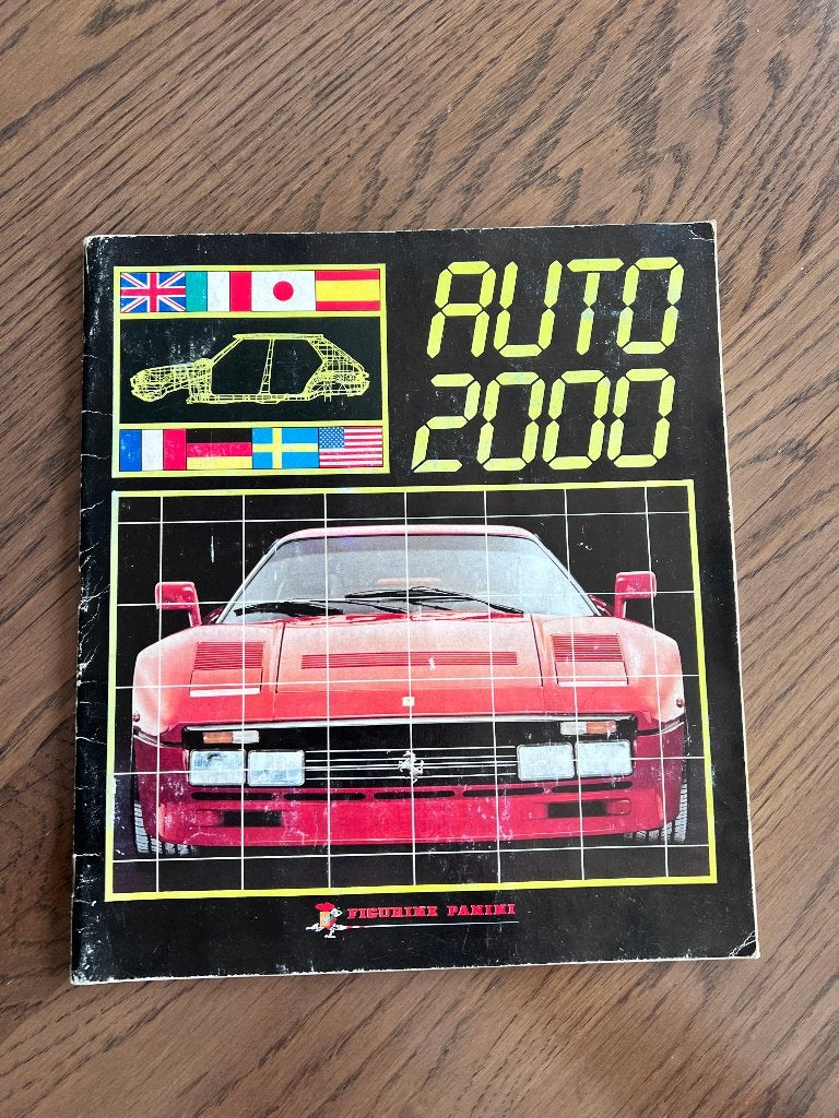 Panini Auto 2000, Verzamelen, Ophalen of Verzenden, Gebruikt, Poster, Plaatje of Sticker