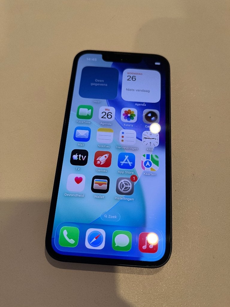 Iphone 13 mini, 128 GB, Blauw, 77 %, Ophalen of Verzenden