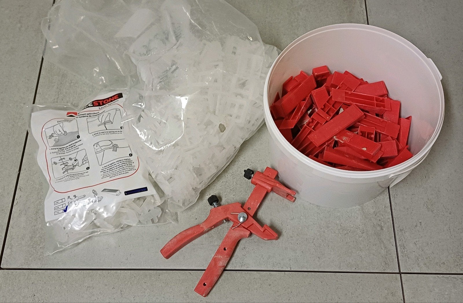 Tilestone levelling kit, Ophalen of Verzenden
