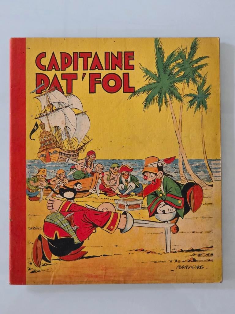 Capitaine Pat'Fol # Marijac # Chagor / Gordinne 1941 TBE, Gelezen, Marijac, Eén stripboek, Ophalen of Verzenden